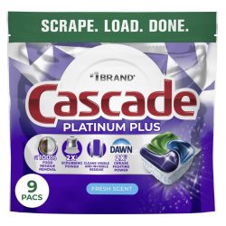 Cascade Platinum Plus Dishwasher Pods, Dishwasher Detergent